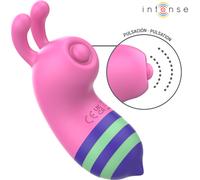 Masajeador Intenso para Placer | Estimulador Willy Bee Rosado/Verde, Talla 10.5 cm x 7.0 cm, Poids 0.144 Kg, Colores Rosa