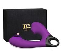 Masajeador Mǔjér sùcciønadør pro5 original the most Veñdîdo 9 * 9 Modes Vérdạderö Femènịnô Vîbràción Electric portátil Masajeador USB Rechargeable (Morado)