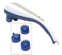 Masajeador Multifunción con dos cabezas y cuatro cabezales: Mejora la circulación sanguínea y alivia tensión muscular - OUTLET