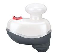 Masajeador Muscular de Mano, Masaje Relajante Muscular Masajeador Corporal Eléctrico Tapping de Alta Frecuencia Masajeador de Fascia de Tejido Profundo Recargable por USB(Blanco)