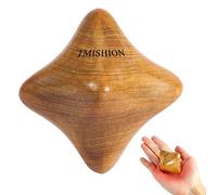 Masajeador Natural madera 1 Pieza, Masaje Tailandés Tradicional, Vietnam Madera Perfumada Cuerpo Reflexología Acupuntura Masaje Tailandés Terapia con Rodillo(Paquete de 1)