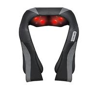 Masajeador para Cuello Hombro Espalda, Masajeador de Cuello Eléctrico Shiatsu con Función de Calentamiento y 3 Intensidades Ajustables para Oficina en Casa