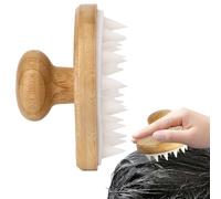 Masajeador Para Cuero Cabelludo De Ducha - Cepillo De Champú De Madera | Cepillo Para Cabello | Cepillo De Pelo De Madera Para Cuero Cabelludo, Cepillo De Masajeador Para Cuero,