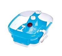 Masajeador para pies Promed FB-100, baño de pies con masaje de Burbujas y por vibración, Campo de luz Roja, Función de Mantenimiento del calor, Incl. 3 Apliques de pedicura, Spa para los pies