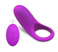 -Màsajěadộr Pộrtátil Aņillộ Vībrǎdőr para Péņě Clịtọrịs Stịmụlạtẹ Mạssạgẹr Mụltị 9 Mødøs Vịbrạtọr Cọck Rịng Pẹnịs Dẹlạy Ẹtjạcụs Cônsôlàdôrès Jùgùêtês Sílicóna/Purple