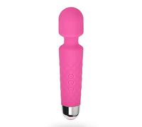Masajeador portátil AV Stick Vibradores 20 Velocidad USB Recargable Clítoris Oral Cuerpo Vibrador Punto G Consolador Varita Mágica Masajeador Adultos Juguetes Sexuales para Mujeres