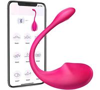 Masajeador portátil dos en uno regalo España vibrador Navidad 10 frecuencia APP en stock Vîbràntè silicona impermeable Control remoto
