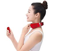 Masajeador Portátil, Instrumento Inteligente De Columna Cervical, Masajeador De Pulso, Instrumento Eléctrico De Masaje De Columna Caliente, Soporte Inalámbrico Recargable Para El Cuello