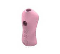 Masajeador portátil Vibrador 4 en 1 con todas las funciones para mujeres, estimulador de pezones para clítoris, vibración, lengua, juguetes sexuales para lamer, masajeador Vulva