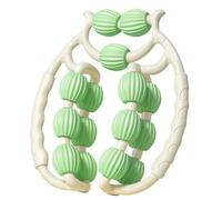 Masajeador profesional de piernas para relajación muscular para autotratamiento en casa (verde claro, 24 x 26,5 cm)