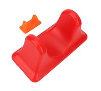 Masajeador Psoas Alivio del Dolor Masajeador de FlexióN de Cadera Suave y Suave ABS para Hombres en el Hogar (rojo y naranja)