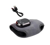 Masajeadores de tobillo de bajo peso con calefacción de 5 40-60 ℃ y 3 vibraciones para recuperación de lesiones deportivas, comodidad de uso, refuerzo térmico de tobillo