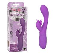 Masajeadores marca Calexotics Vibratore rabbit Butterfly Kiss Flutter viola
