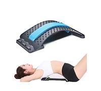 Masajeadores para la espalda, Magic Fitness Equipo de Estiramiento Apoyo, Estiramiento Lumbar Relajación Mate, Camilla Dispositivo, Obtener Tensión Muscular