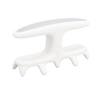 Masajera de Alivio de Tensión, Versátil Use la Herramienta Masaje Fascia para la Espalda, Cabeza, el Cuero Cabelludo, el Cuello y los Muslos (GRAY)