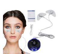 Masajera de elevación de la piel - herramienta de escultura facial, kit de terapias de microcorriente | Equipo de tratamientos de belleza antihrinkleos, dispositivo de tecnología de vibración EMS, máq