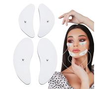 Masajera Facial Eléctrica, Con Almohadillas De Parche Se Enfrenta Al Estimulador Eléctrico 8, 19 Niveles De Intensidad De Microcorriente EMS Massora Muscular Para Adelgazamiento De La Cara Y Levantami