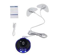 Masajera Facial EMS - Estimulador Muscular De La Cara, Dispositivo De Microcorriente Eléctrico | 8 Modos Con Almohadillas De Parche, 19 Niveles De Intensidad Para Adelgazamiento De La Cara, Levantamie