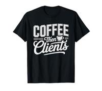 Masajista Café Mañana Profesional Adicto Al Terapia De Camiseta
