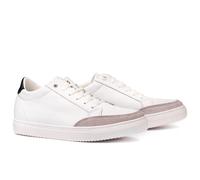 Masaltos.com Zapatos con alzas hombre modelo Fontana blanco