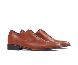 Masaltos.com Zapatos con alzas hombre Tronisco modelo Derbi cuero