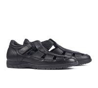 Masaltos.com Zapatos con alzas hombre Tronisco modelo Sandalia negro