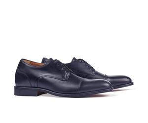 MASALTOS Zapatos de Hombre con Alzas Que Aumentan Altura hasta 7 cm. Fabricados en Piel. Modelo Birmingham Azul (Azul, Sistema Tallas Calzado EU, Adulto, Hombre, Números, Mediano, 44)
