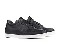 MASALTOS Zapatos de Hombre con Alzas Que Aumentan Altura hasta 7 cm. Fabricados en Piel. Modelo Ibiza B Negro 42