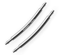 masar 18mm SLX178C - Barra de Resorte Curva (Curved Spring Bar) para Correa de Reloj - diámetro 1,78-1,8mm - Curved End Bar Watch Strap - Pasador/Watch Pin - Acero Inoxidable 316L - 2 pcs