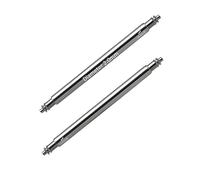 masar 22mm SLX200 - Ø 2.0mm - Pasadores, Barras de Resorte para Correas de Reloj - Watch Spring Bars - Double Flange - 0.8mm - INOX 316L - 2 pcs