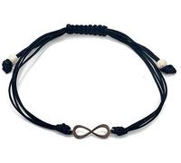 MASBARATA PULSERA INFINITO HILO (NEGRO)