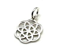 MASBARATA SEMILLA DE LA VIDA EN PLATA DE LEY (COLGANT)