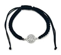 MASBARATA TETRAGRAMATON (PULSERA MACRAME NEGRA)