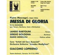 Mascagni - Messa Di Gloria