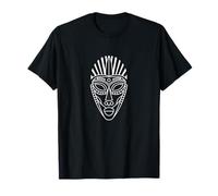 Máscara Africana zulú Outsider African Tribal Art Camiseta