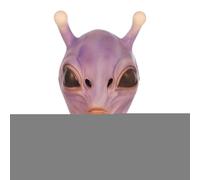 Máscara alienígena - Máscara de cabeza alienígena | cara completa - accesorio de vestido realista 3D para hombres de de mujeres accesorios embrujados House Cosplay Stage Carnival - H
