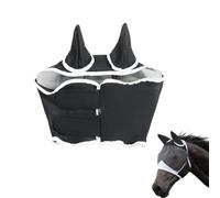 Máscara Anti-Moscas Protección,Máscara contra Moscas De Caballo,Máscara contra Moscas De Media Cara For Caballos, Máscaras contra Moscas Súper Cómodas For Caballos(1pcs)