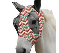 Máscara anti-tábanos para equinos con orejas Malla Elástica Resistente al