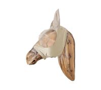 Máscara antimosca slim fit pony beige