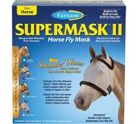 Máscara antimoscas para caballos sin orejas Farnam Supermask II Arab arab Pura sangre árabe