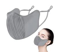 Máscara antipolvo, protección UV - resistente al viento y antivaho, transpirable, protección facial de seda para hombre y mujer, para actividades al aire libre como senderismo, correr y andar en