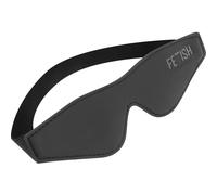 FETISH SUBMISSIVE Antifaz Cuero Vegano - Diseño Elástico Para Juegos de Bondage Con Estilo