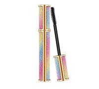 Mascara Black Silk Fiber Eyelashes ExtensióN Gruesa Mascara 4D Herramienta De Maquillaje De Cepillo De PestañAs Impermeable Larga CosméTicos Para El Ojo 8g