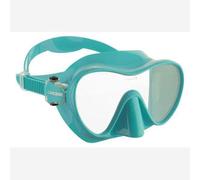 Máscara Buceo Cressi F1 Frameless Turquesa Sin Montura Con Sobremoldeado Talla única