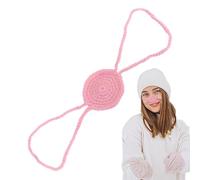 Máscara Calentadora De Nariz De Invierno - Cubierta De Cara De Punto De Crochet, Guardia De La Nariz De Moda Divertida | Acogedora Envoltura Facial con Ajuste De Ajuste Elástico, Protección Térmica