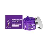 Máscara Capilar Púrpura Con Keratina - Tónico Violeta Para Cabello Rubio, Ceniza O Decolorado - Reparación Intensa Y Nutrición Profunda Para Cabello Dañado, Seco O Con Decoloración Hair Mask