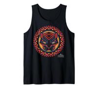 Máscara con estampado geométrico de la película Black Panther de Marvel Camiseta sin Mangas