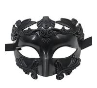Máscara con temática griega, cubierta de media cara para hombre, accesorio decorativo para carnaval, Halloween, juego de rol, elegante cara ligera para y eventos de cosplay