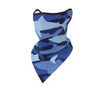 Máscara Cortavientos Blue Shark, Polaina para el Cuello, para Motociclistas de Invierno