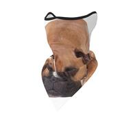Máscara Cortavientos Boxer Dog 1, Polaina para el Cuello, para Motociclista, de Invierno